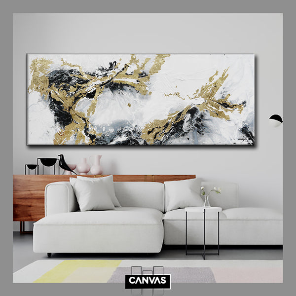 ABSTRACT MARBLE WITH GOLD TOUCH